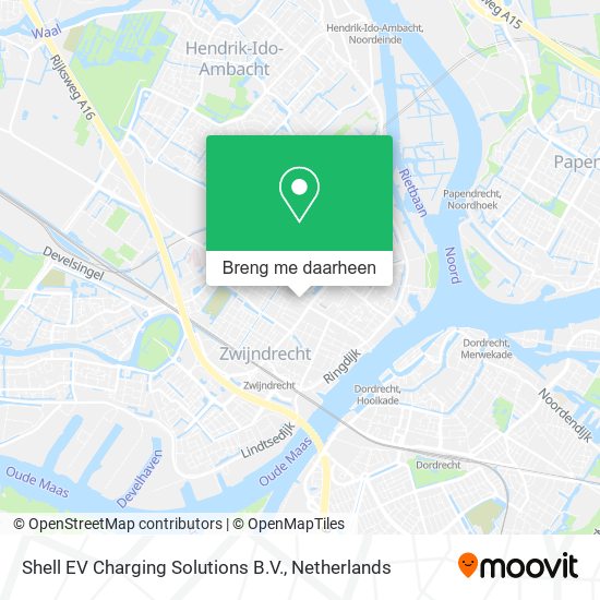 Shell EV Charging Solutions B.V. kaart