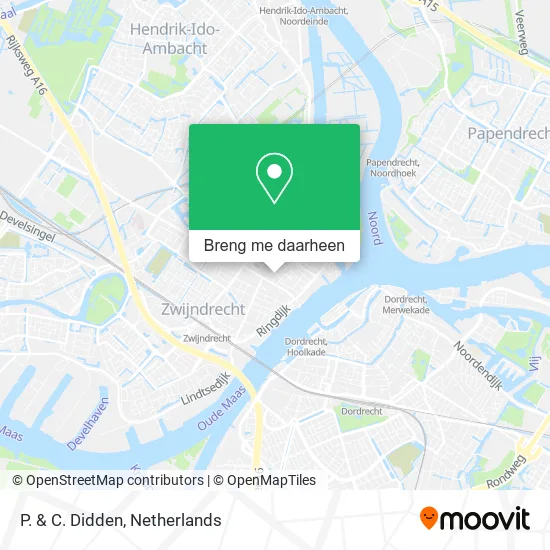 P. & C. Didden kaart