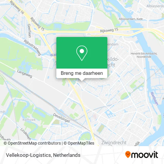 Vellekoop-Logistics kaart