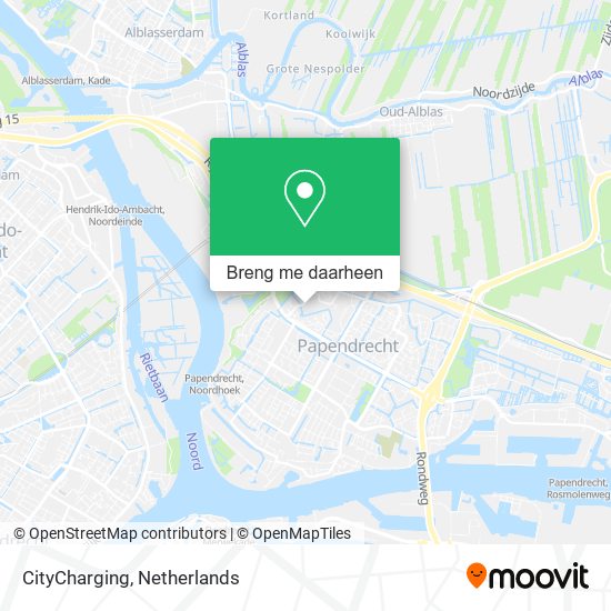 CityCharging kaart