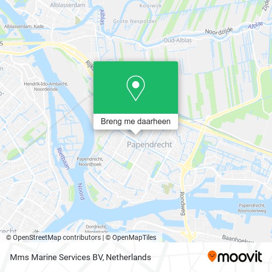 Mms Marine Services BV kaart