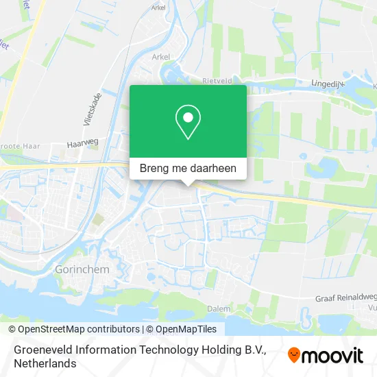 Groeneveld Information Technology Holding B.V. kaart
