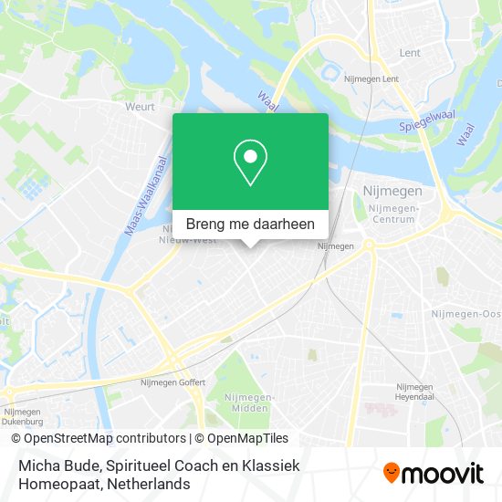 Micha Bude, Spiritueel Coach en Klassiek Homeopaat kaart