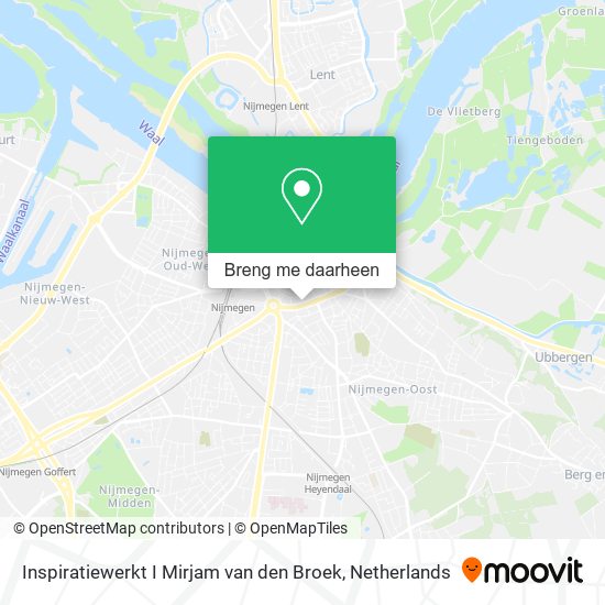 Inspiratiewerkt I Mirjam van den Broek kaart