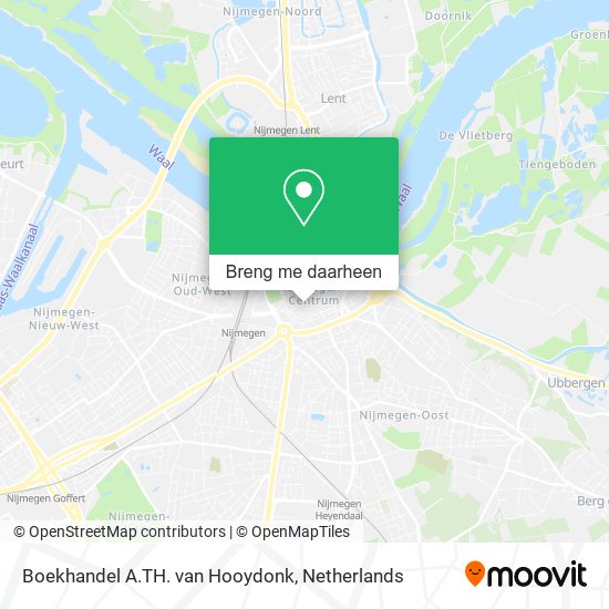 Boekhandel A.TH. van Hooydonk kaart