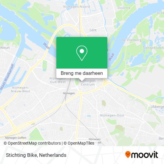 Stichting Bike kaart