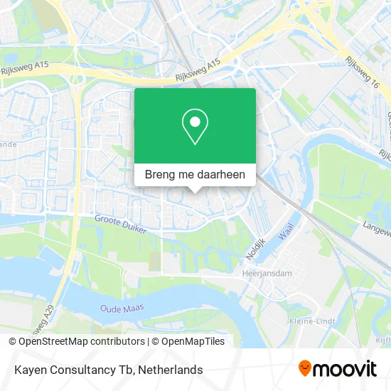 Kayen Consultancy Tb kaart