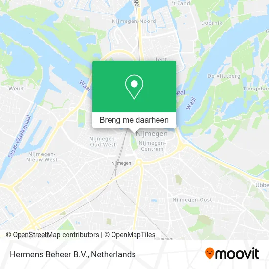 Hermens Beheer B.V. kaart