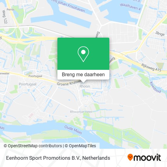 Eenhoorn Sport Promotions B.V. kaart