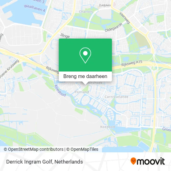 Derrick Ingram Golf kaart