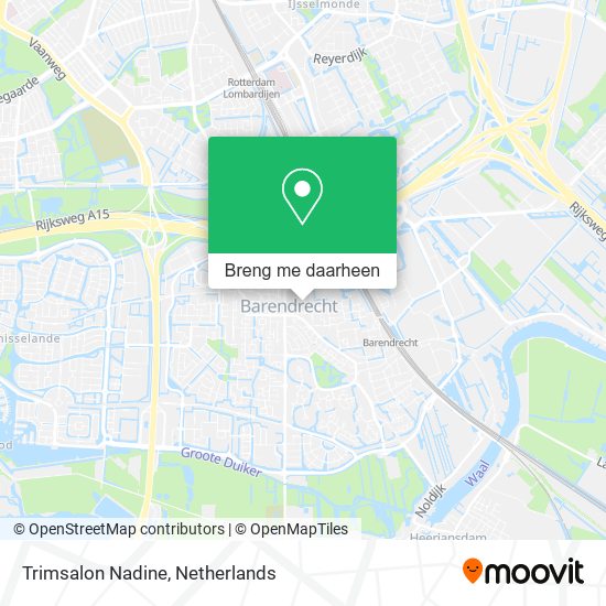 Trimsalon Nadine kaart
