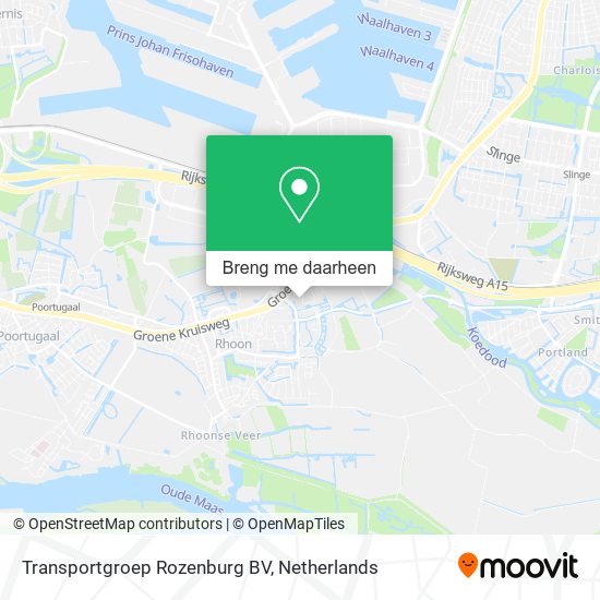 Transportgroep Rozenburg BV kaart