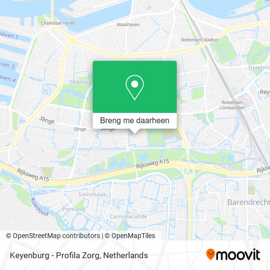 Keyenburg - Profila Zorg kaart