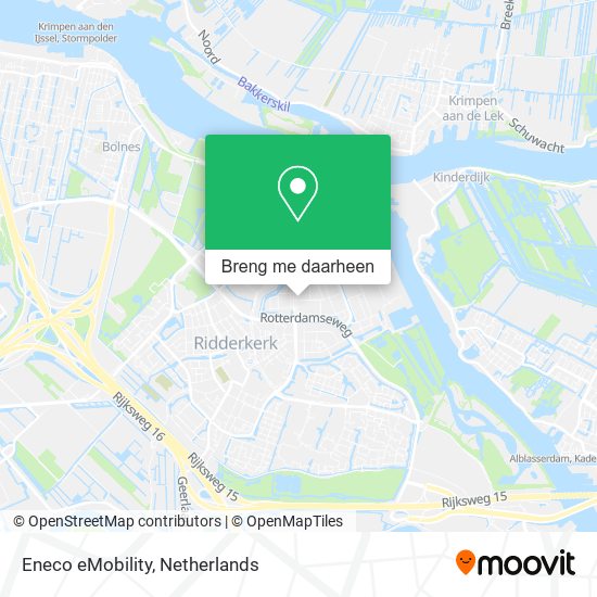 Eneco eMobility kaart