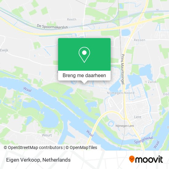 Eigen Verkoop kaart