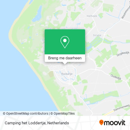 Camping het Loddertje kaart