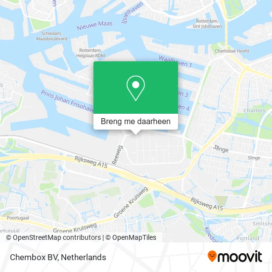Chembox BV kaart