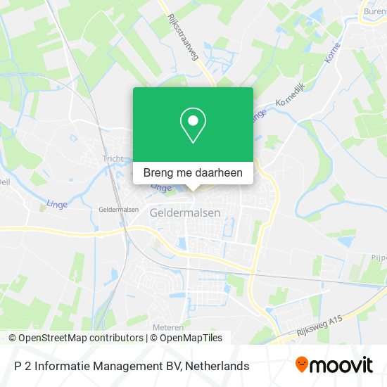 P 2 Informatie Management BV kaart