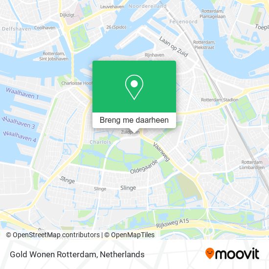 Gold Wonen Rotterdam kaart