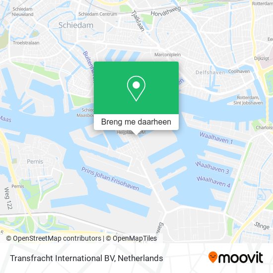 Transfracht International BV kaart