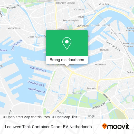 Leeuwen Tank Container Depot BV kaart