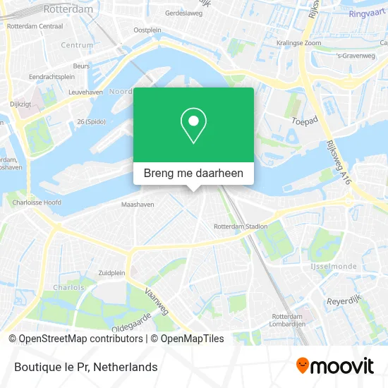 Boutique le Pr kaart