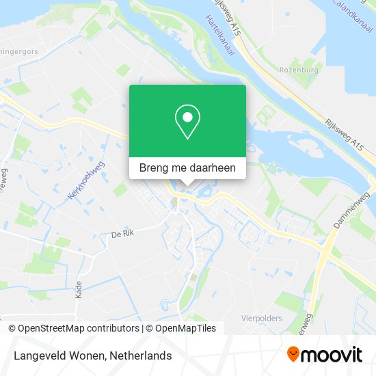 Langeveld Wonen kaart