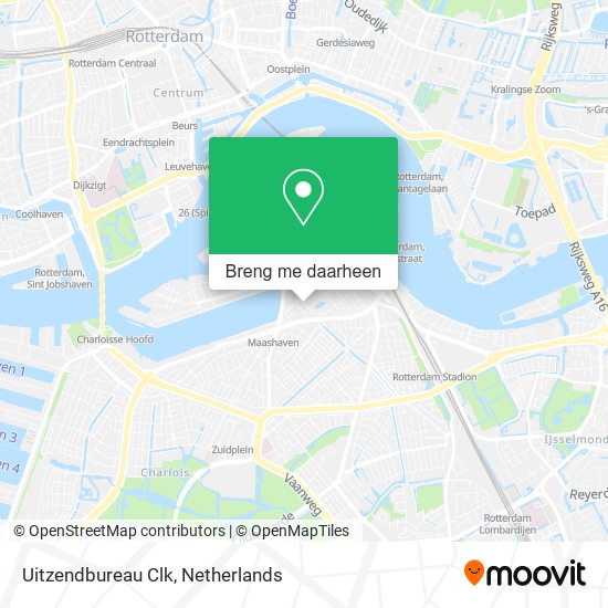 Uitzendbureau Clk kaart