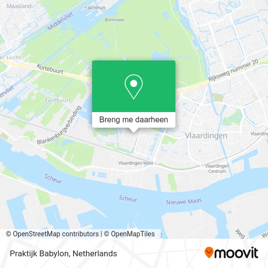 Praktijk Babylon kaart