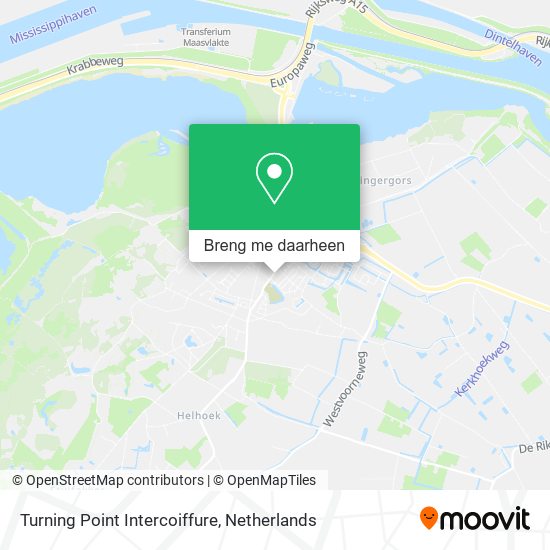 Turning Point Intercoiffure kaart