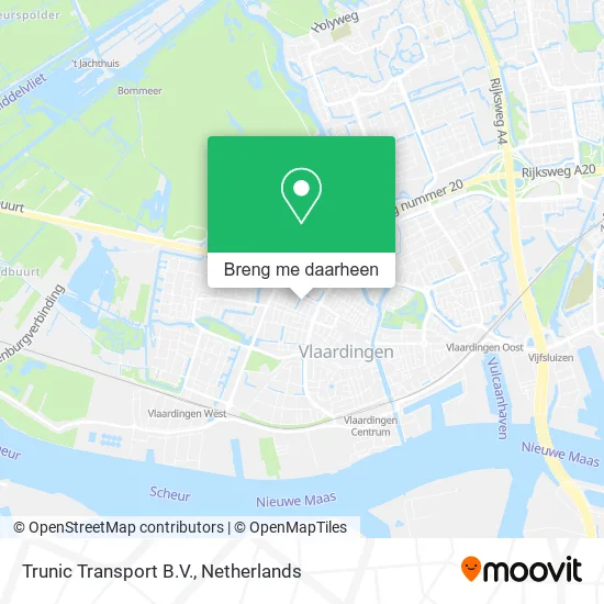 Trunic Transport B.V. kaart