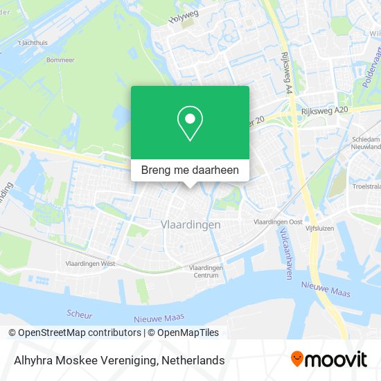 Alhyhra Moskee Vereniging kaart