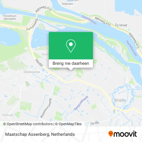 Maatschap Assenberg kaart