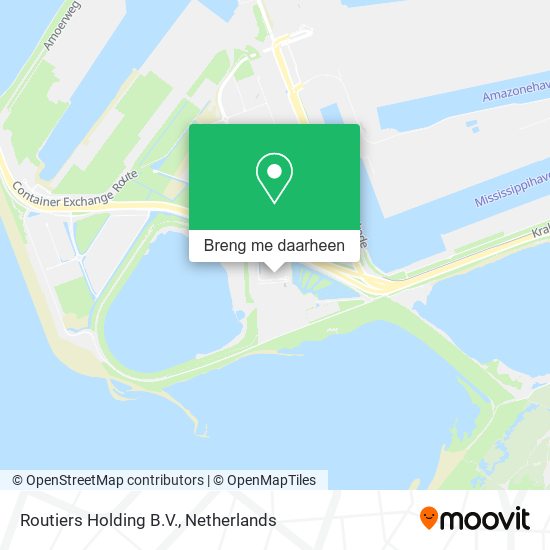 Routiers Holding B.V. kaart