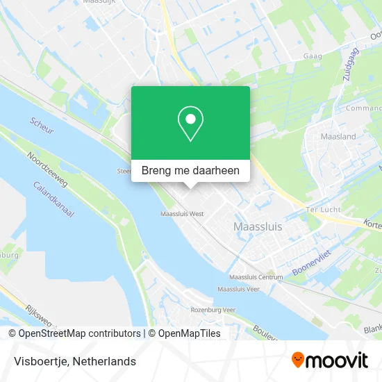 Visboertje kaart