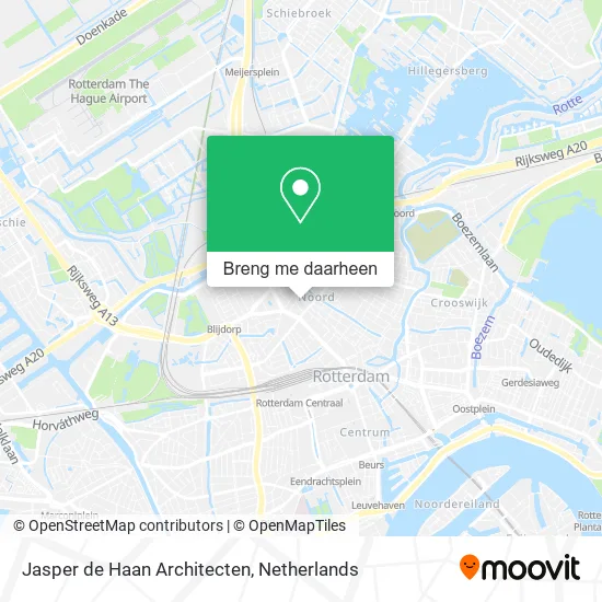 Jasper de Haan Architecten kaart