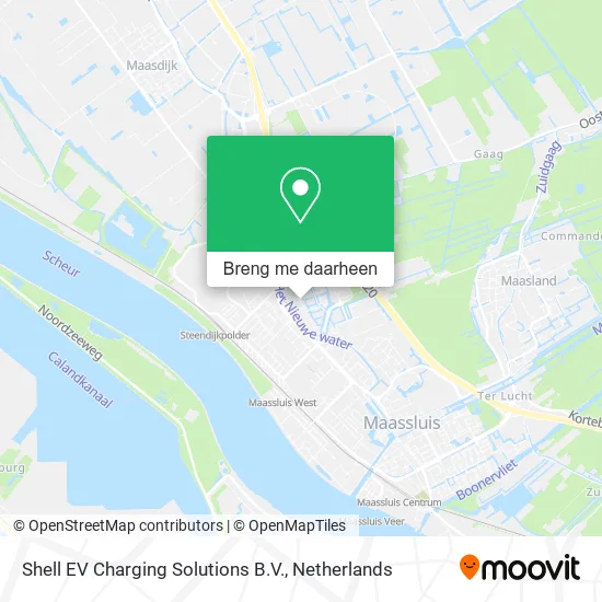 Shell EV Charging Solutions B.V. kaart