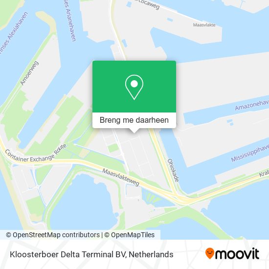 Kloosterboer Delta Terminal BV kaart
