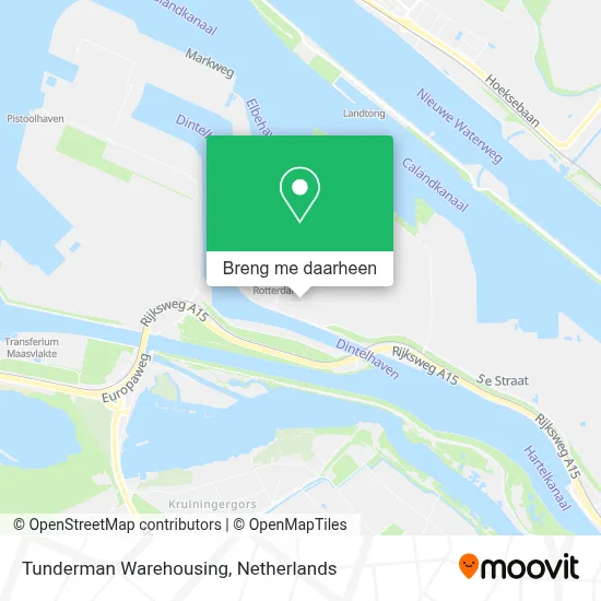Tunderman Warehousing kaart