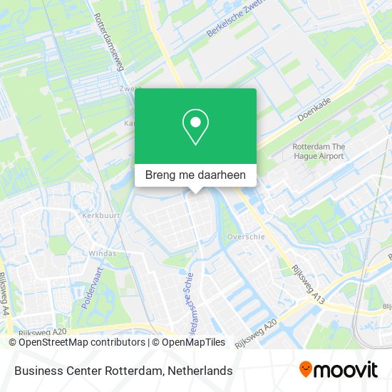 Business Center Rotterdam kaart