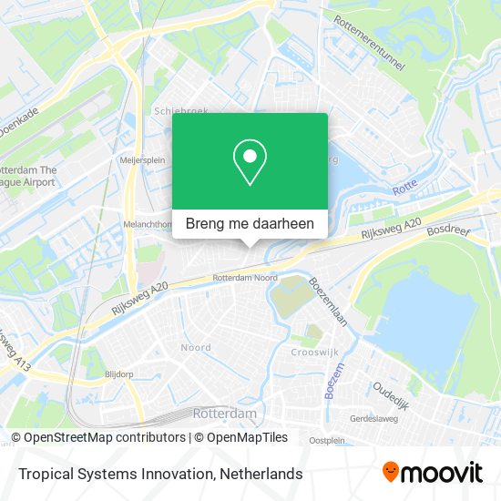 Tropical Systems Innovation kaart