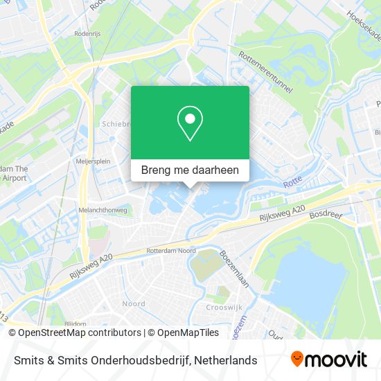 Smits & Smits Onderhoudsbedrijf kaart