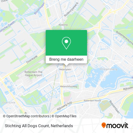 Stichting All Dogs Count kaart