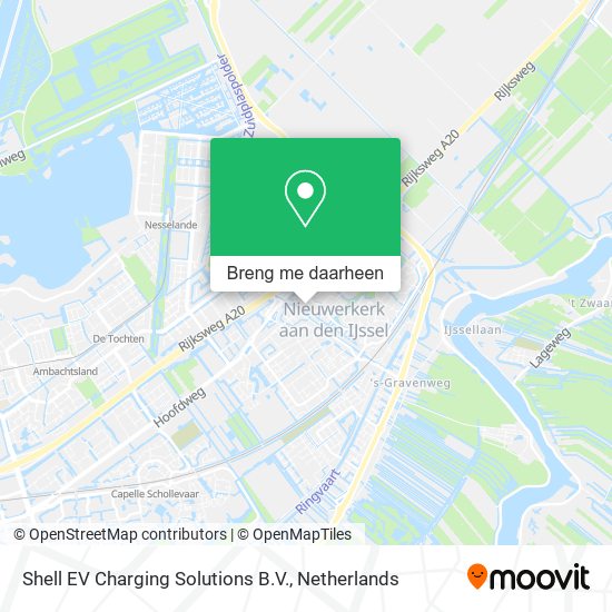 Shell EV Charging Solutions B.V. kaart