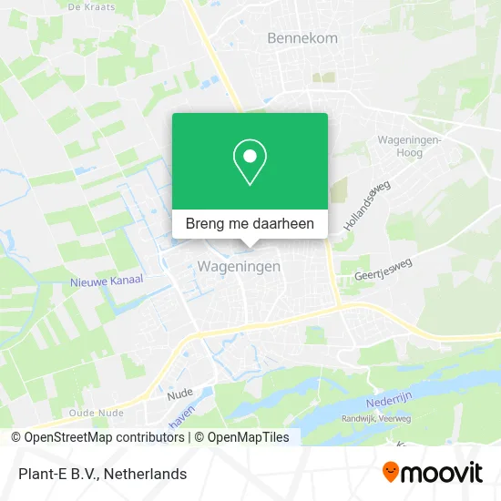 Plant-E B.V. kaart