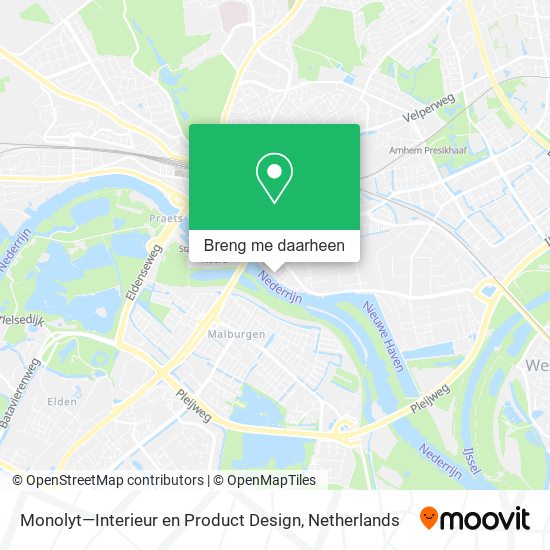 Monolyt—Interieur en Product Design kaart