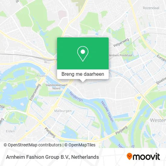 Arnheim Fashion Group B.V. kaart