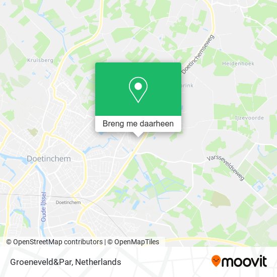 Groeneveld&Par kaart
