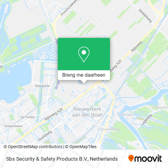 Sbs Security & Safety Products B.V. kaart