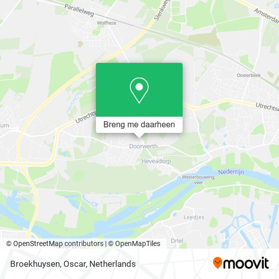 Broekhuysen, Oscar kaart
